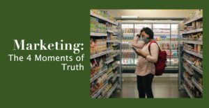 Marketing: The 4 Moments of Truth [Chart]